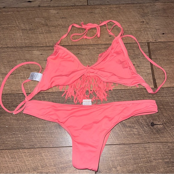 L*Space Coral Pink Bikini - Picture 2 of 3